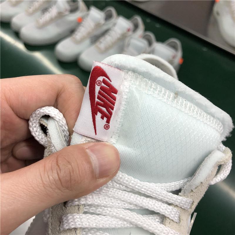 PK God Off-White Nike Air Force 1 One Low The 10 Ten Virgil Abloh retail materials ready to ship